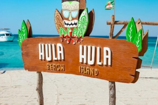 Hurghada Hula Hula Island Yacht Trip | Snorkeling, White Sand Beach & Lunch 2026